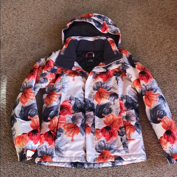 the north face floral jacket